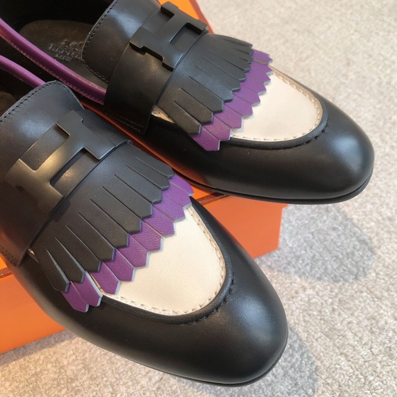 Hermes Leather Shoes